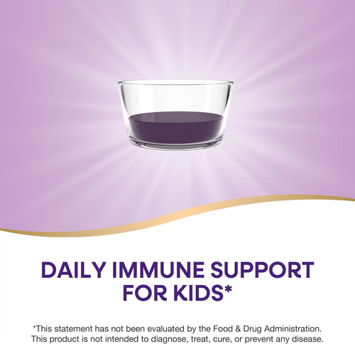 Nature's Way Sambucus Elderberry Immune Syrup for Kids Ages 2+, with Echinacea & Propolis, Immune Support Syrup*, Vegetarian, Berry Flavored, 8 Fl Oz - 7DAY'S