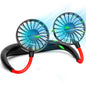 Neck Fan Portable Rechargeable: Personal Cooling Wearable Fan Around your Neck that Blow Cold Air for Men Women - Usb Should Fan Battery Operated for Travel and Outdoor Sports - 7DAY'S