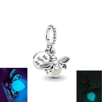 New 2023 Fashion Pink Pansy Flower Pendant Bead 925 Sterling Silver Plated Fit Necklace Keychain Charm DIY Jewelry Bracelet - 7DAY'S