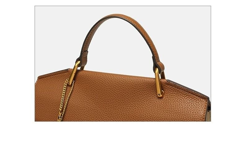 New advanced texture plaid handbag live hot models of fashion women's bags simple versatile new tide - 7DAY'S