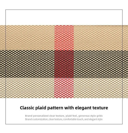 New advanced texture plaid handbag live hot models of fashion women's bags simple versatile new tide - 7DAY'S