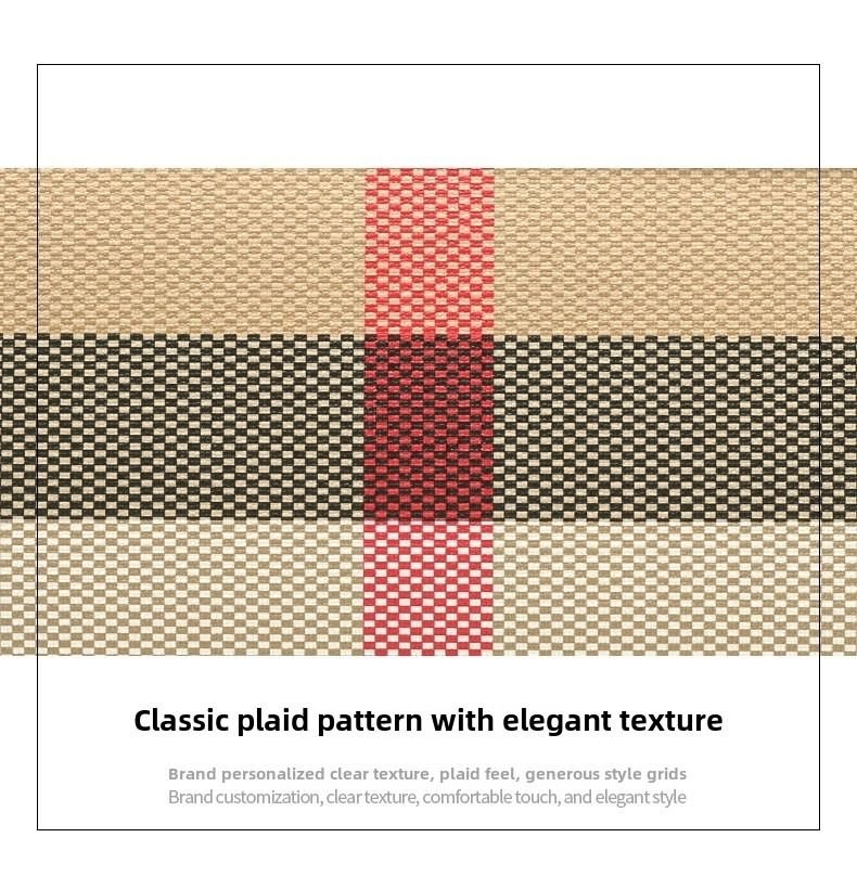 New advanced texture plaid handbag live hot models of fashion women's bags simple versatile new tide - 7DAY'S