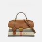 New advanced texture plaid handbag live hot models of fashion women's bags simple versatile new tide - 7DAY'S