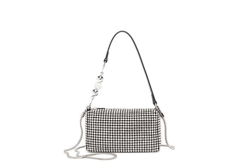 New bag cross-border personalized women's bags with diamonds handbag tide fashion versatile Yangqi shoulder bag