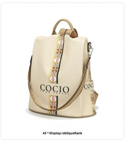 New Colorful Beige Shoulder Bag Simple Hundred models Women's Travel Backpack Cross - border Hot models Women's Bags - 7DAY'S