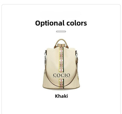 New Colorful Beige Shoulder Bag Simple Hundred models Women's Travel Backpack Cross - border Hot models Women's Bags - 7DAY'S