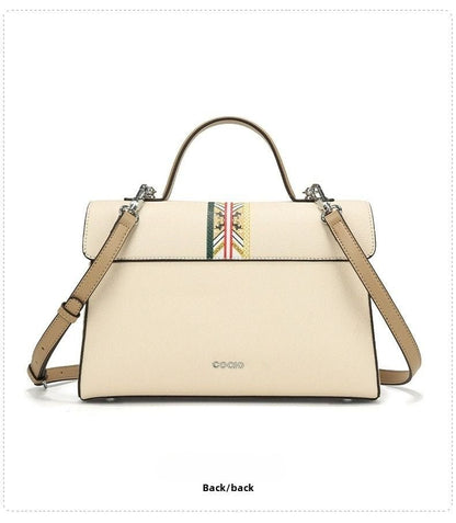 New colorful white series handbag messenger bag niche design models shoulder handbag cross - border hot models - 7DAY'S