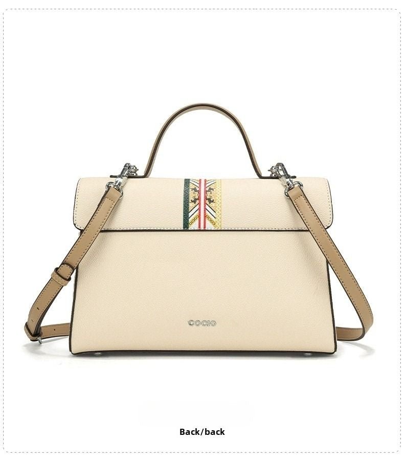 New colorful white series handbag messenger bag niche design models shoulder handbag cross - border hot models - 7DAY'S