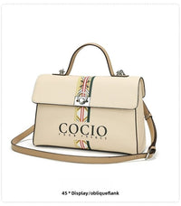 New colorful white series handbag messenger bag niche design models shoulder handbag cross - border hot models - 7DAY'S