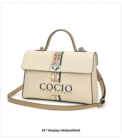 New colorful white series handbag messenger bag niche design models shoulder handbag cross - border hot models - 7DAY'S