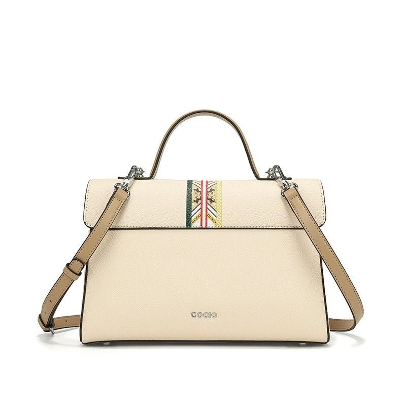 New colorful white series handbag messenger bag niche design models shoulder handbag cross - border hot models - 7DAY'S