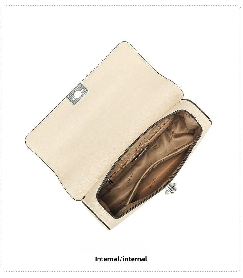 New colorful white series handbag messenger bag niche design models shoulder handbag cross - border hot models - 7DAY'S