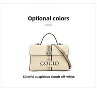 New colorful white series handbag messenger bag niche design models shoulder handbag cross - border hot models - 7DAY'S