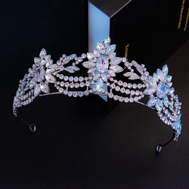 New European And American 3A Zirconia Bridal Wedding Crown - 7DAY'S
