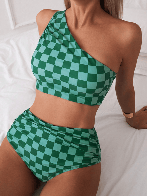 New fashionable and sexy bikini split beach swimsuit two - piece set - 7DAY'S