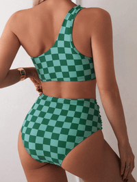 New fashionable and sexy bikini split beach swimsuit two - piece set - 7DAY'S