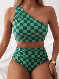 New fashionable and sexy bikini split beach swimsuit two - piece set - 7DAY'S