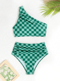 New fashionable and sexy bikini split beach swimsuit two - piece set - 7DAY'S