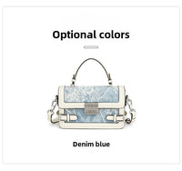 New glacier blue pillow bag this year's popular models of large - capacity fashion leisure women's bags - 7DAY'S