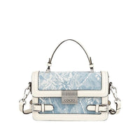New glacier blue pillow bag this year's popular models of large - capacity fashion leisure women's bags - 7DAY'S