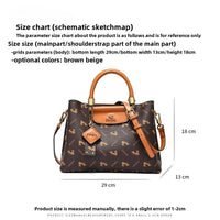 New handbag letter printing fashion new women's bags large capacity foreign trade high - grade models - 7DAY'S