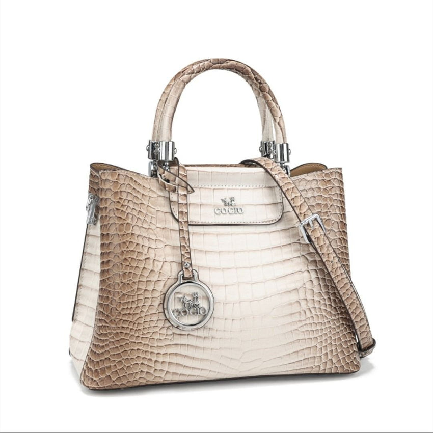 New Himalayan White Handbag Premium Texture Crocodile Cross Border Women's Bag Multi Compartment Women's Bag - 7DAY'S