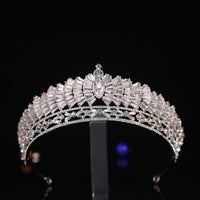 New Japanese And Korean Wedding Rhinestone Alloy Knot Wedding Crown - 7DAY'S