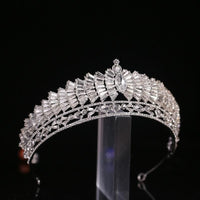 New Japanese And Korean Wedding Rhinestone Alloy Knot Wedding Crown - 7DAY'S