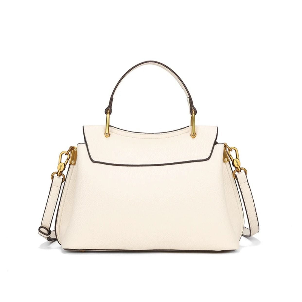 New lock buckle handheld Tote Tote female large capacity casual fashion big bag versatile shoulder crossbody - 7DAY'S