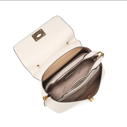 New lock buckle handheld Tote Tote female large capacity casual fashion big bag versatile shoulder crossbody - 7DAY'S