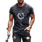 New Men's Casual Cross Faith Printed T-Shirt Street Hipster Fashion 3D Printed Short Sleeve T-Shirt - 7DAY'S