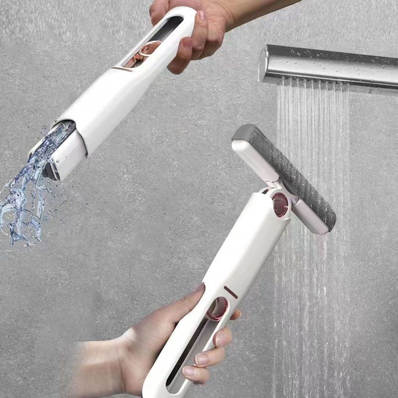 New Portable Self - NSqueeze Mini Mop; Lazy Hand Wash - Free Strong Absorbent Mop Multifunction Portable Squeeze Cleaning Mop Desk Window Glass Cleaner Kitchen Car Sponge Cleaning Mop Home Cleaning Tools - 7DAY'S