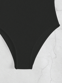 New sexy one - piece women's swimsuit covers the belly and makes you look slimmer, with a V - neck that exudes a sense of luxury - 7DAY'S