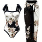 New women's split quick drying sun protection swimsuit can be worn when soaking in hot springs - 7DAY'S
