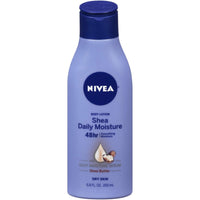 NIVEA Shea Nourish Body Lotion for Dry Skin with Hyaluronic Acid, Shea Butter and Deep Nourishing Serum, 48 - Hour Body Moisturizer, 16.9 Fl Oz Pump Bottle - 7DAY'S