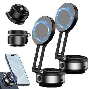 Nixive Phone Holder, Maggripn Go 360 Phone Holder, Maggripn'go 360, Nixivie Magnet PhoneHolder, Nixove PhoneHolder, 360 Adjustable Electric Vacuum Magnetic Suction Cup PhoneMount, 2.0 (1) - 7DAY'S