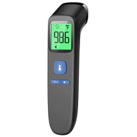 No - Touch Thermometer for Adults and Kids, Accurate Digital Baby Thermometer, Fever Alarm & Silent Mode, 2 in 1 Forehead & Object Mode - 7DAY'S