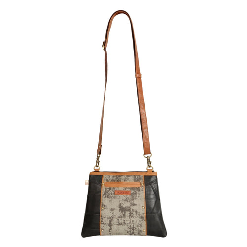 Noa Angled Crossbody Bag - Carbon Grey - 7DAY'S
