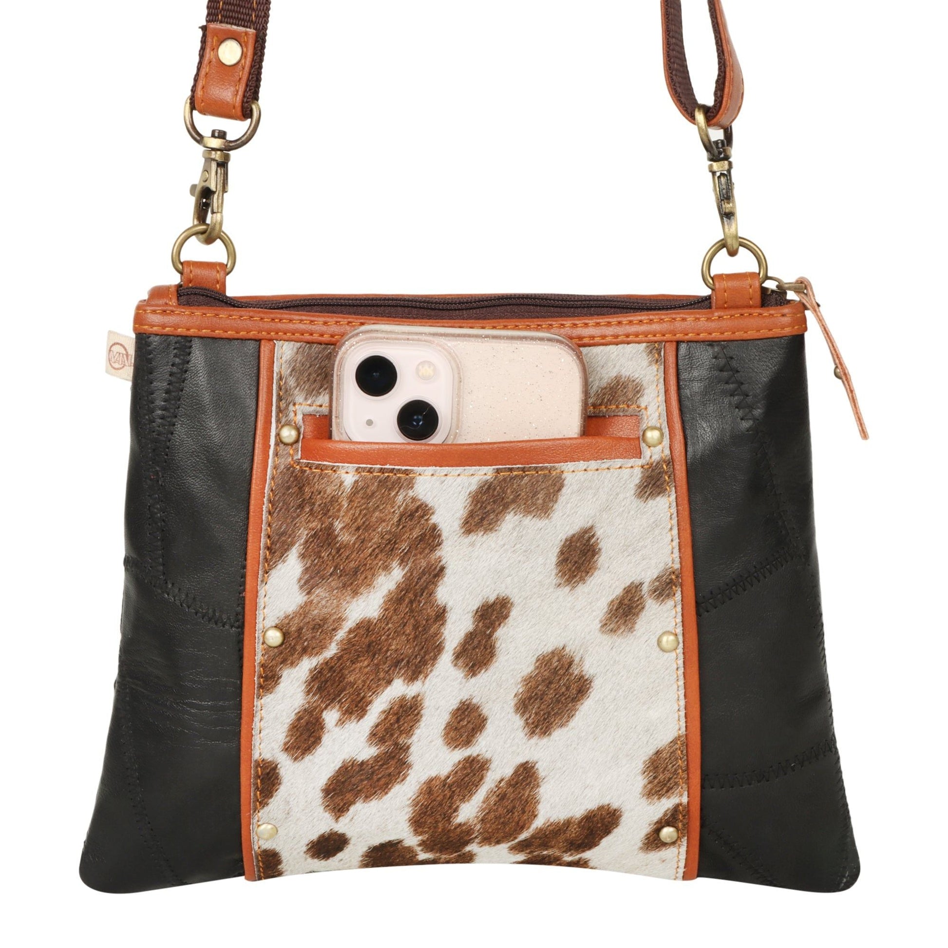 Noa Angled Crossbody Bag - Hairon - 7DAY'S