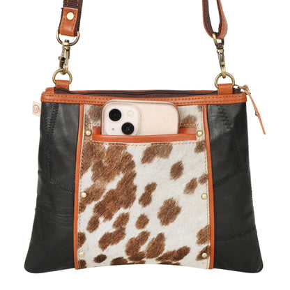 Noa Angled Crossbody Bag - Hairon - 7DAY'S
