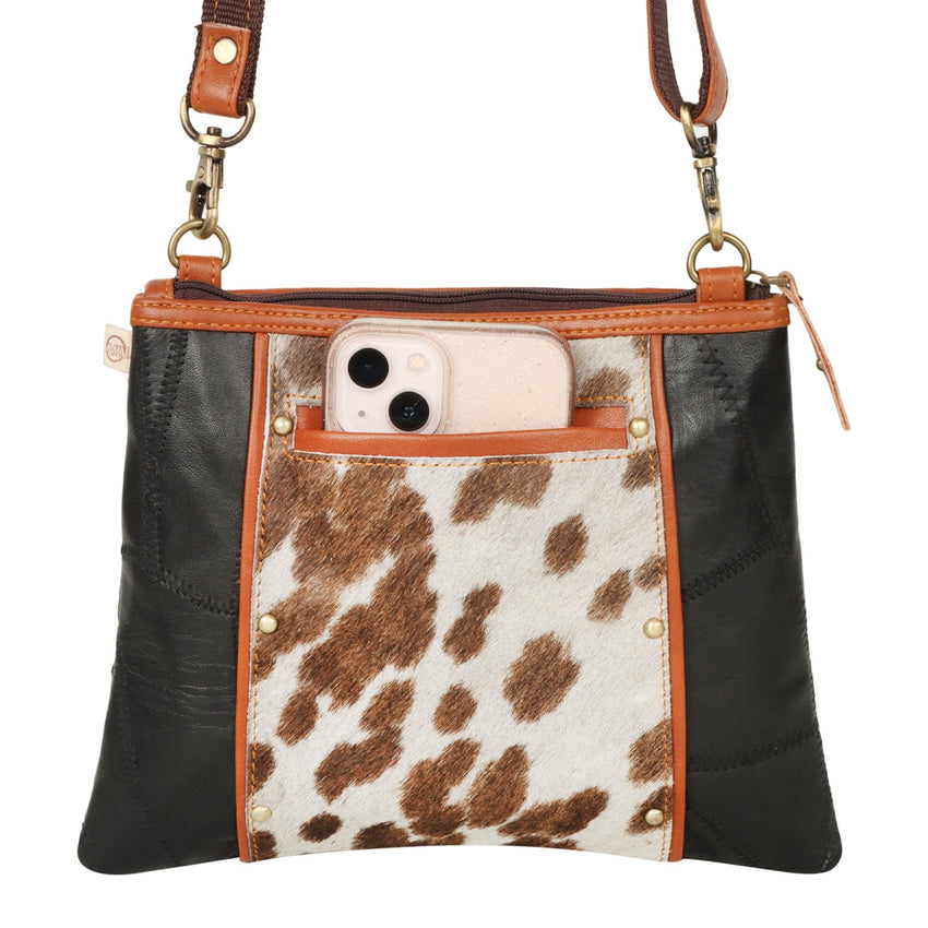 Noa Angled Crossbody Bag - Hairon - 7DAY'S