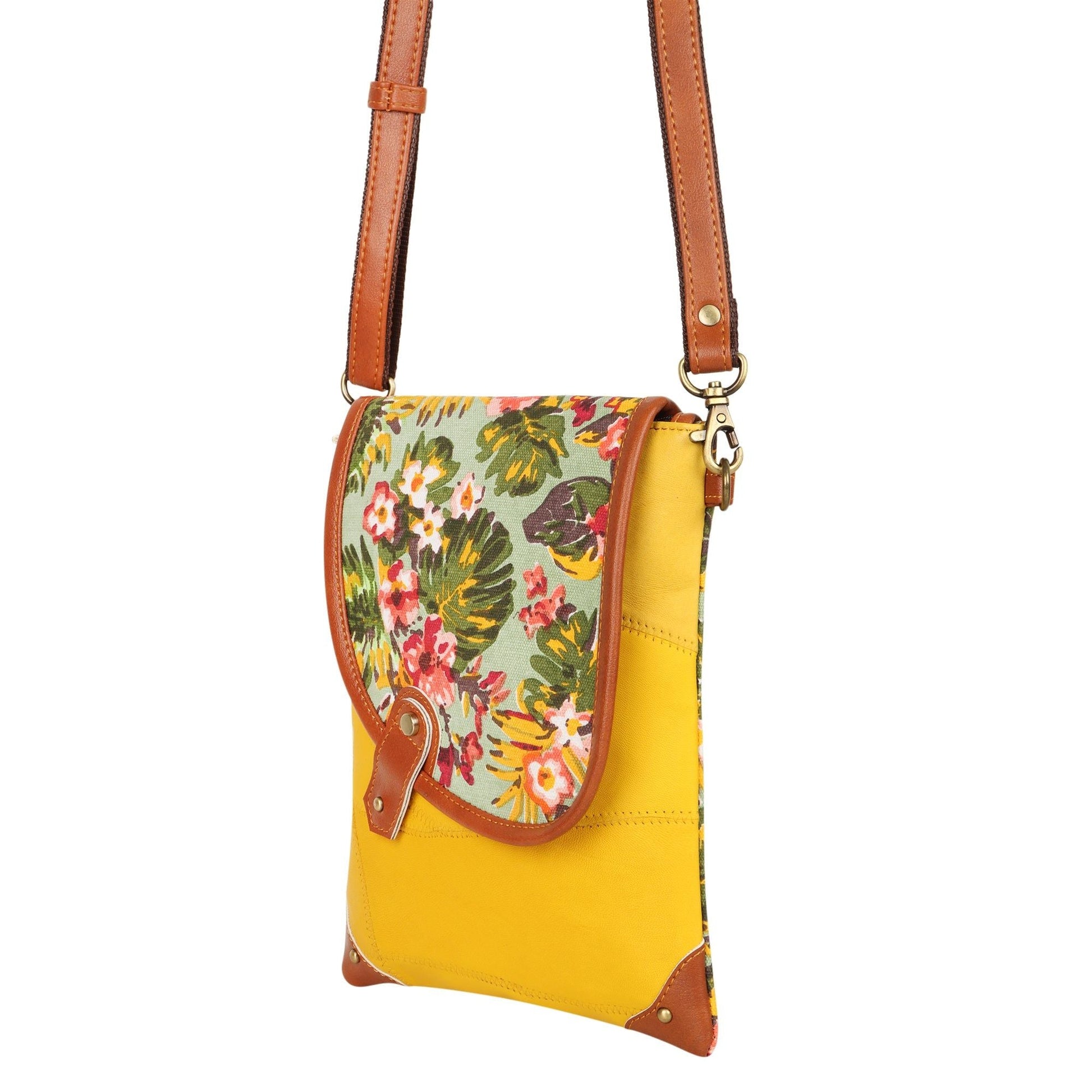 Noho Crossbody Bag w/ Hidden CC Holder - Summer Jungle - 7DAY'S