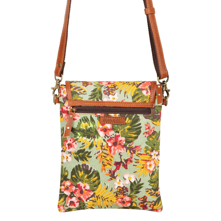 Noho Crossbody Bag w/ Hidden CC Holder - Summer Jungle - 7DAY'S