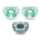 NUK Timeless Comfy Pacifier | 100% Silicone, One - Piece Design | BPA - Free, Gentle on Baby’s Skin | 5 - Pack, for 0 - 6M - 7DAY'S