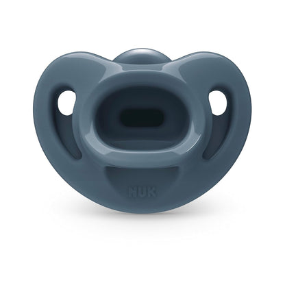 NUK Timeless Comfy Pacifier | 100% Silicone, One - Piece Design | BPA - Free, Gentle on Baby’s Skin | 5 - Pack, for 0 - 6M - 7DAY'S