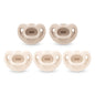 NUK Timeless Comfy Pacifier | 100% Silicone, One - Piece Design | BPA - Free, Gentle on Baby’s Skin | 5 - Pack, for 0 - 6M - 7DAY'S