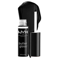 NYX PROFESSIONAL MAKEUP Butter Gloss, Non - Sticky Lip Gloss - Sugar Glass ,Clear - 7DAY'S