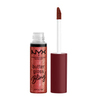 NYX PROFESSIONAL MAKEUP Butter Gloss, Non - Sticky Lip Gloss - Sugar Glass ,Clear - 7DAY'S