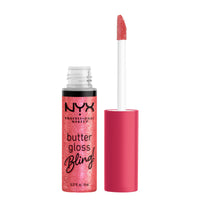 NYX PROFESSIONAL MAKEUP Butter Gloss, Non - Sticky Lip Gloss - Sugar Glass ,Clear - 7DAY'S
