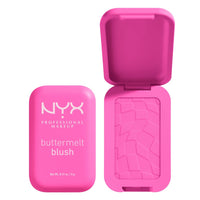 NYX PROFESSIONAL MAKEUP Buttermelt Powder Blush, Fade and Transfer - Resistant Blush, Up to 12HR Make Up Wear, Vegan Formula - Butta Together - 7DAY'S